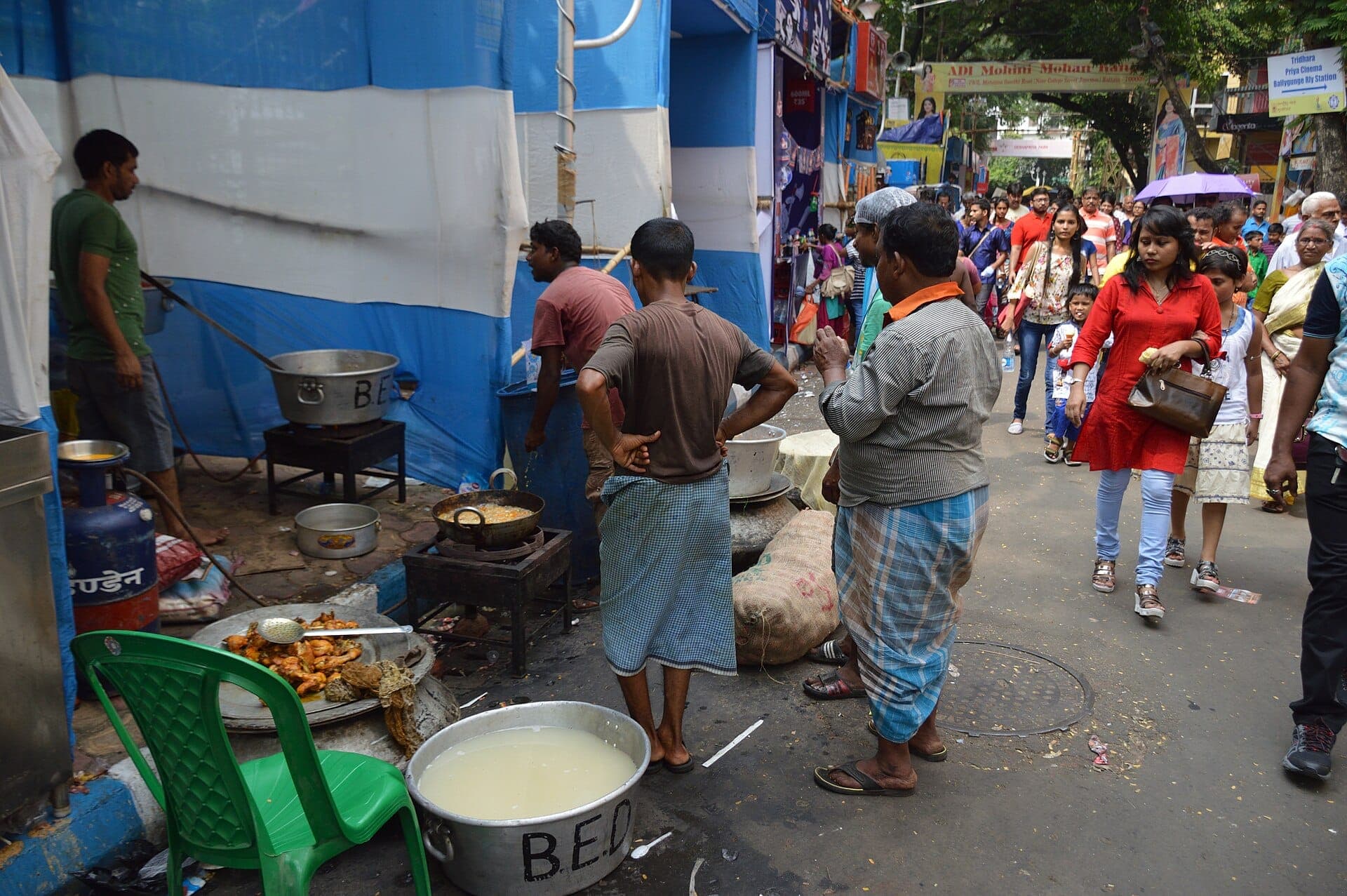 Puja Food Stall